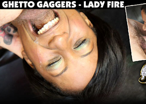 Lady Fire Face Fucked